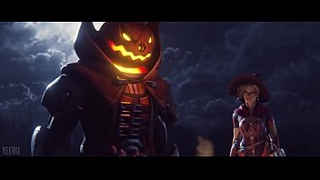 Witch Mercy X Reaper Halloween Animation by Yeero