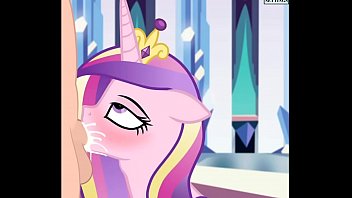 MLP - Clop - Princess Cadance Blowjobs Human by HtPot (HD)