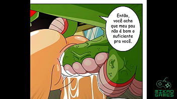 DBZ parody Chichi Hotwife fudendo com Piccolo