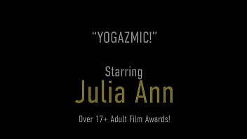 No Yoga class from this instructor would be complete without a hot load of jizz on Julia Ann's big tits after she orgasms repeatedly in this anal fuck show! Full Video & Julia Live @ JuliaAnnLive.com!