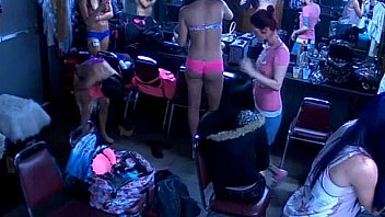 Strippers getting ready
