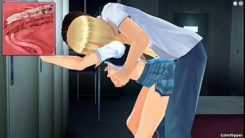 3D anime schoolgirl hentai