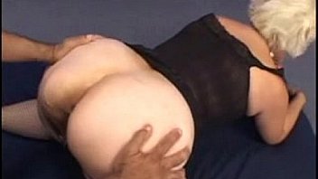Hot Blonde Mom gets a Big Black Cock in Interracial Mature Video