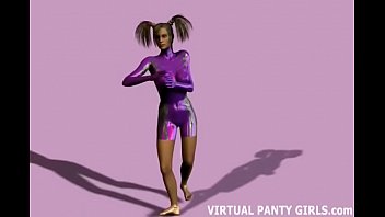 3d Anime Babes In Pantyhose And Lingerie