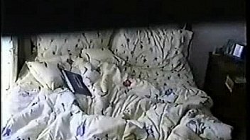 My cousin caught masturbating in guest room. Hidden cam