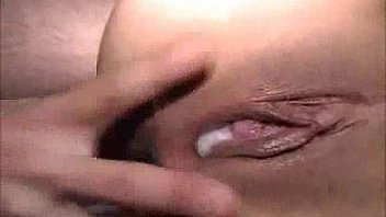 Interracial hot wife gets a creampie husband gets sloppy seconds
