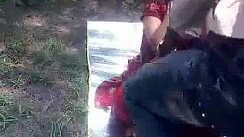 Desi couple sex in park