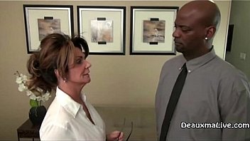 Mature Milf Deauxma is looking for a raise at her day job, she has to go to her boss to ask for it. He tells her only if she takes his BBC! See the full video only at DeauxmaLive.com