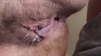 Hairy Pussy creampie from Germany
