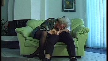 hairy granny sucking cock