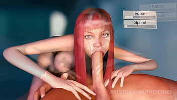 3D Porn Hentai blowjob