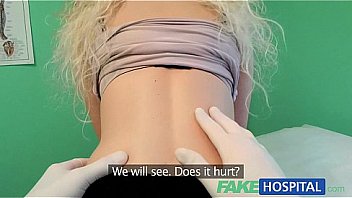 FakeHospital Cheating blonde sucks and fucks after striking a fast surgery deal