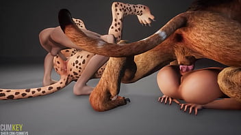 Furry ! | Big Cock Monster Orgy | 3D Porn Wild Life