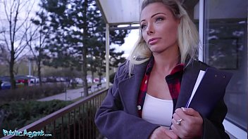 Public Agent Aussie Hottie Isabelle Deltore screws a stranger in basement