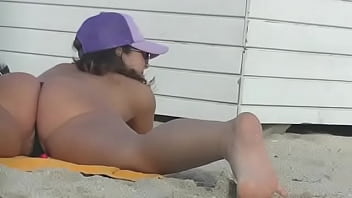 EW 464 Pt3 - I make a voyeur beach video for my husband!