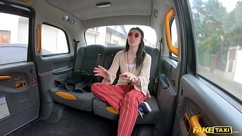 Fake Taxi Brunette with great body keeps her glasses on and fuck taxi driver