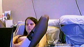 Cute tender girlfriend doing her toy on cam