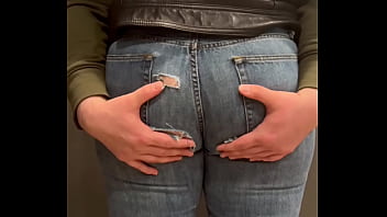 Pawg In Tight Jeans Ass Grabbing