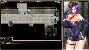 Karryn's Prison [RPG Hentai game] Ep.1 The new warden help the guard to jerk off on the floor