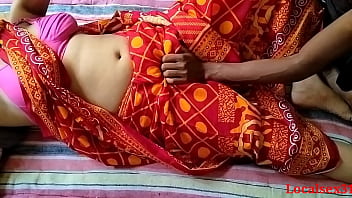 Indian wife Red Saree Fuck