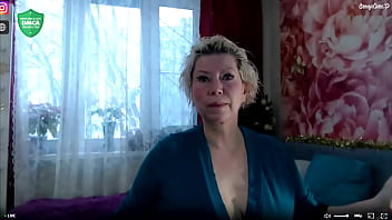 One day in the life of russian whore... Masturbation in the shower, dildo in mature pussy, makeup and more...