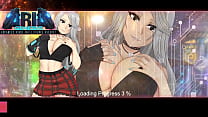 ARIA Genesis [ sex games PornPlay ] Ep.1 sexy science fiction girl with massive tits fighting alien monsters
