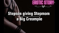 Creampie for Stepmother from Step Son