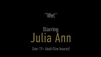 Hot Mommy, Julia Ann, soaks her sexy lingerie in the shower before rubbing her pussy towards a wet orgasm in this mature snatch loving solo! Full Video & Julia Live @ JuliaAnnLive.com!