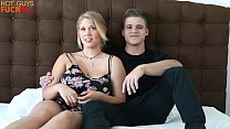 Thick cock bro Kyle is back with his Viagra dick fucking the massive titties off Stacy. Both of these teen hotties are freshly 18 and fuck like rabbits.